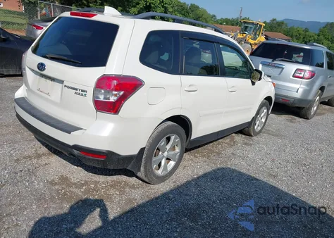 2016 Subaru Forester 2.5I Premium from USA, damaged, VIN JF2SJADC5GH483076